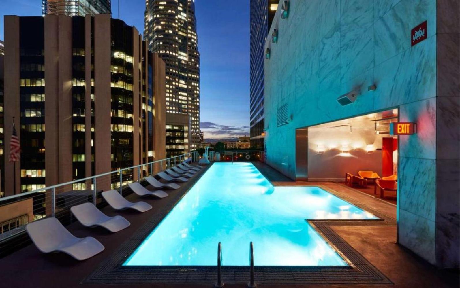 Sky Rise Apartments Los Angeles Luaran gambar